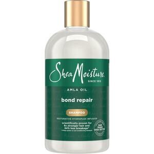 Shea Moisture Bond Repair Shampoo Amla Oil Deeply Cleanses and Removes Build Up